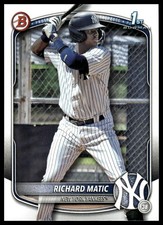 2025 Bowman #BP-71 Richard Matic Prospects