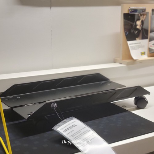 IKEA UPPSPEL Soporte CPU con Ruedas Gris Oscuro Nuevo 405.077.85 - Imagen 7 de 8
