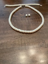 Freshwater Cultured Button Pearls - Set