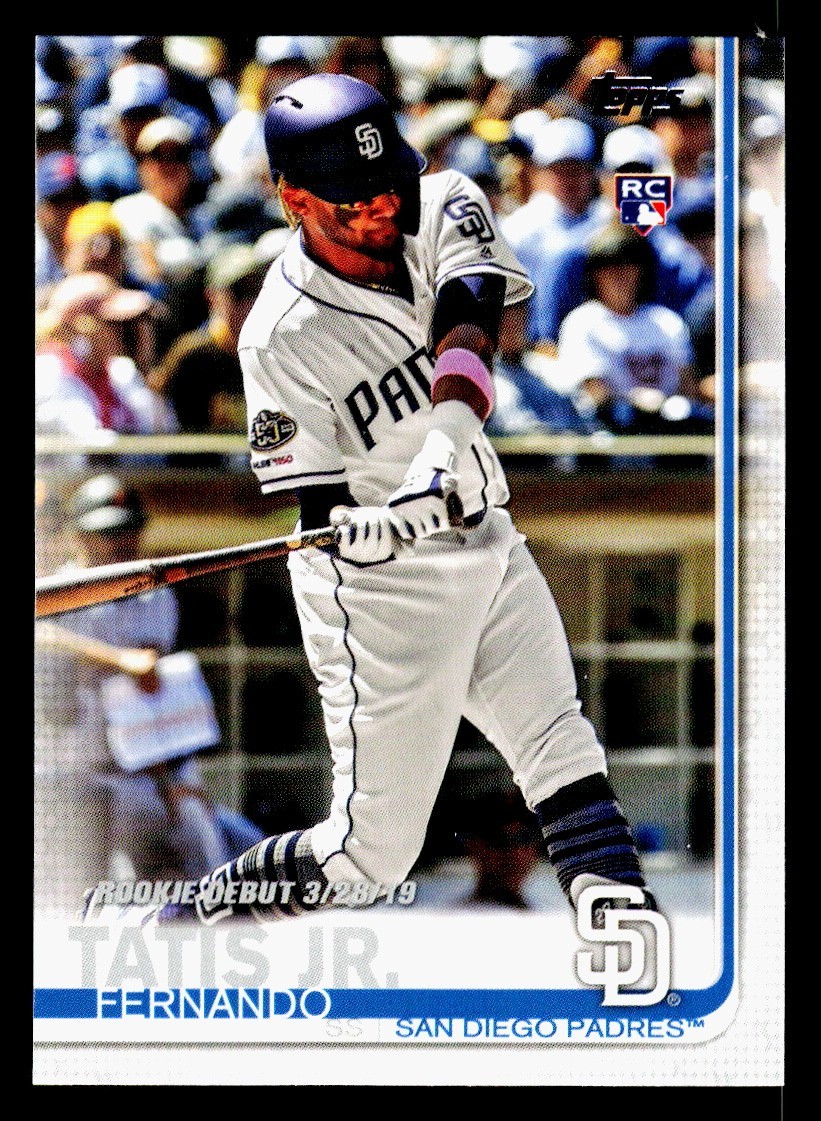 Fernando Tatis Jr. 2019 Topps Update #US56 RD RC San Diego Padres