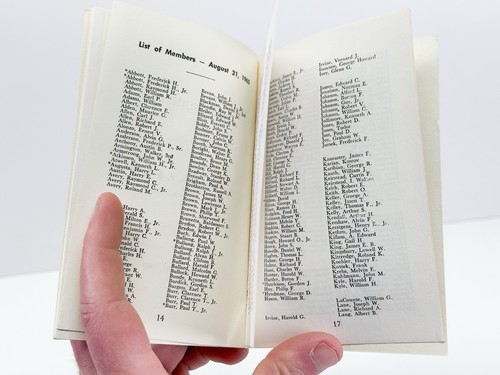 1965 Freemason Alpha Lodge Framingham By-Laws And Membership List AF&AM Booklet - Picture 7 of 8
