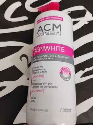 ACM Laboratoire Depiwhite Depigmenting Whitening Body Milk Jumbo size 500ml New