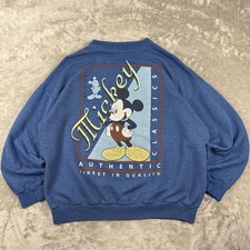 Vintage 90s Mickey Unlimited Jerry Leigh Classic Mickey Mouse Sweatshirt Size XL