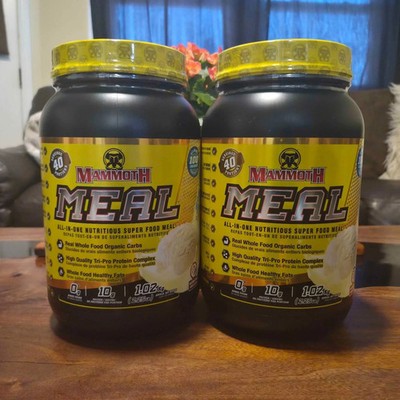 2 Pack Protein Powder 2.25lb NEW/SEALED - Vanilla Ice Cream Flavor, (5lb Total)