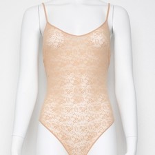 Vintage 80 s Christian Dior monogram lace bodysuit