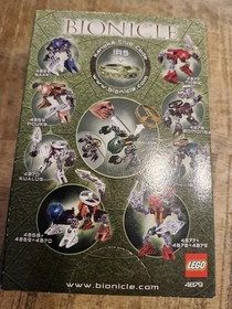 LEGO Bionicle 4879 Rahaga Iruini Sealed With Gold Rhotuka Unoped Box Collectors