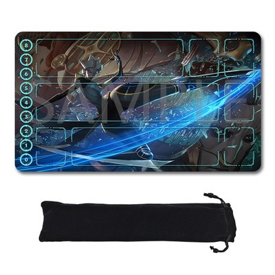 Camille The Steel Shadow-League Of Legends Riftbound Playmat Free Storage Bag