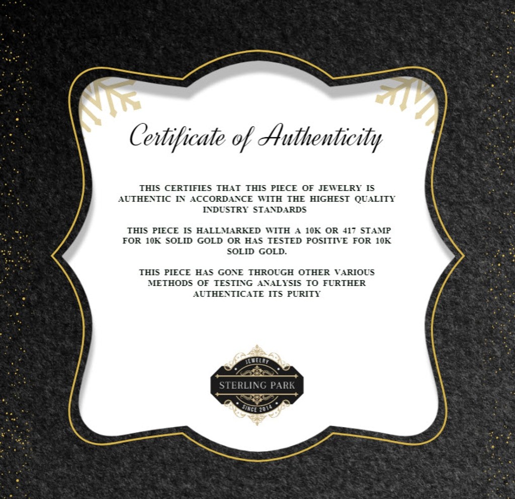 10K Solid Yellow Gold Opal Solitaire Landstrom's … - image 8