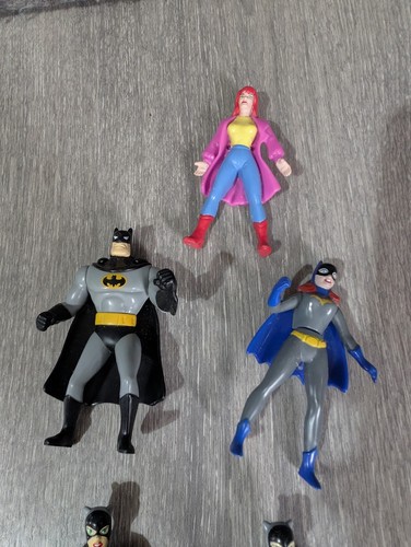 Vintage 1993 & 95 McDonalds Happy Meal Spielzeug Batman Catwoman Mary Jane Figuren - Bild 6 von 9