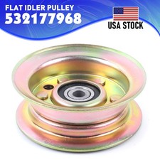 OEM Flat Idler Pulley For Craftsman Husqvarna Lawn Tractor 2005-2020 42in Deck