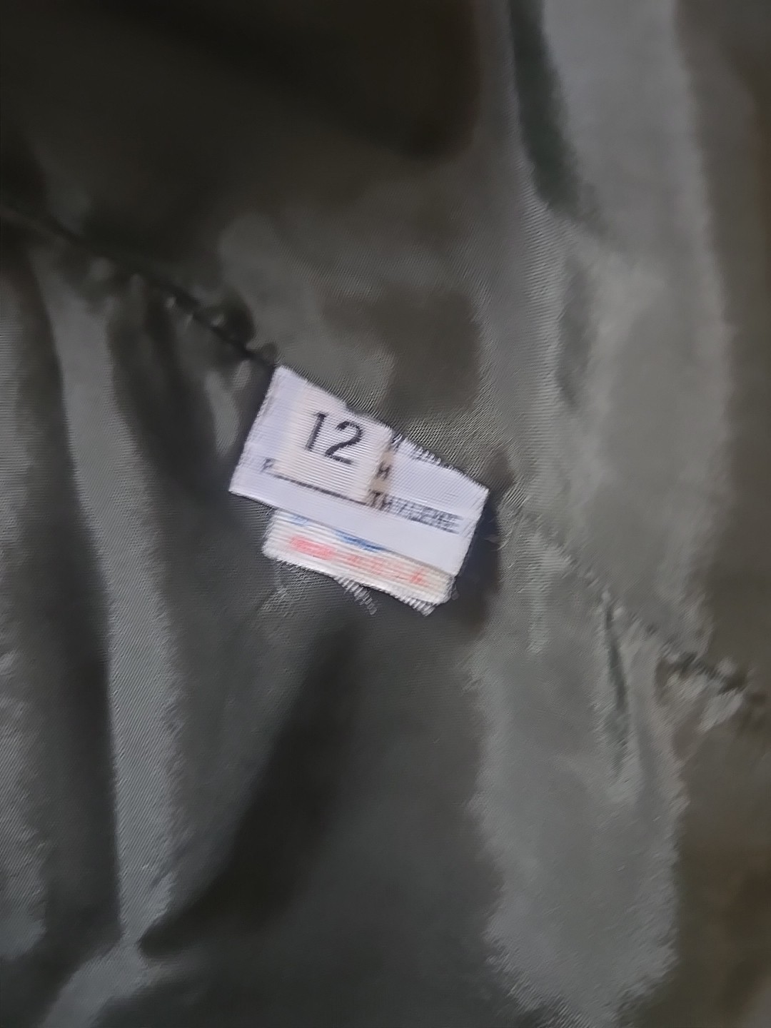 Vintage Miss O By Oscar Dela Renta Velvet Blazer Open Forest Green Women's Sz 12