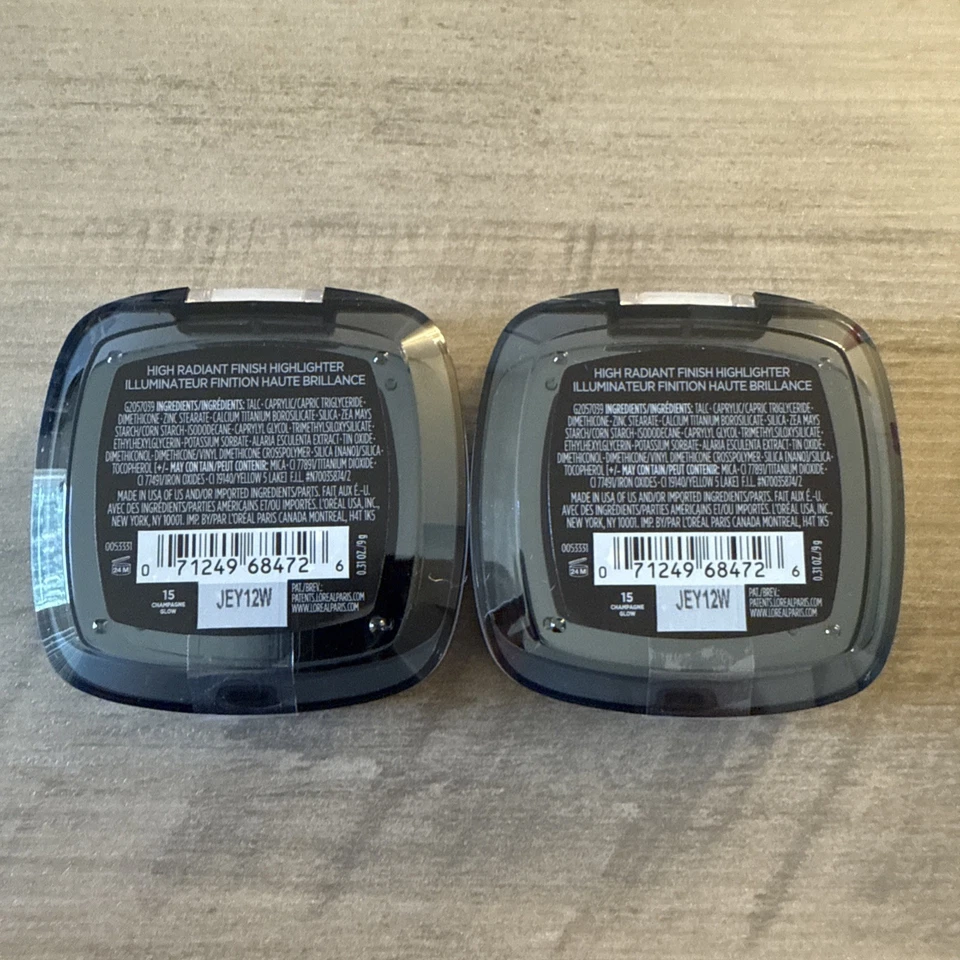 2 Loreal Infallible 24H Fresh Wear Highlighter Illuminateur 15 Champagne Glow - Image 3 of 3