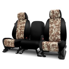 Coverking CSC2PD07DG9710 Digital 1st Row Camo Sand Custom Seat Covers
