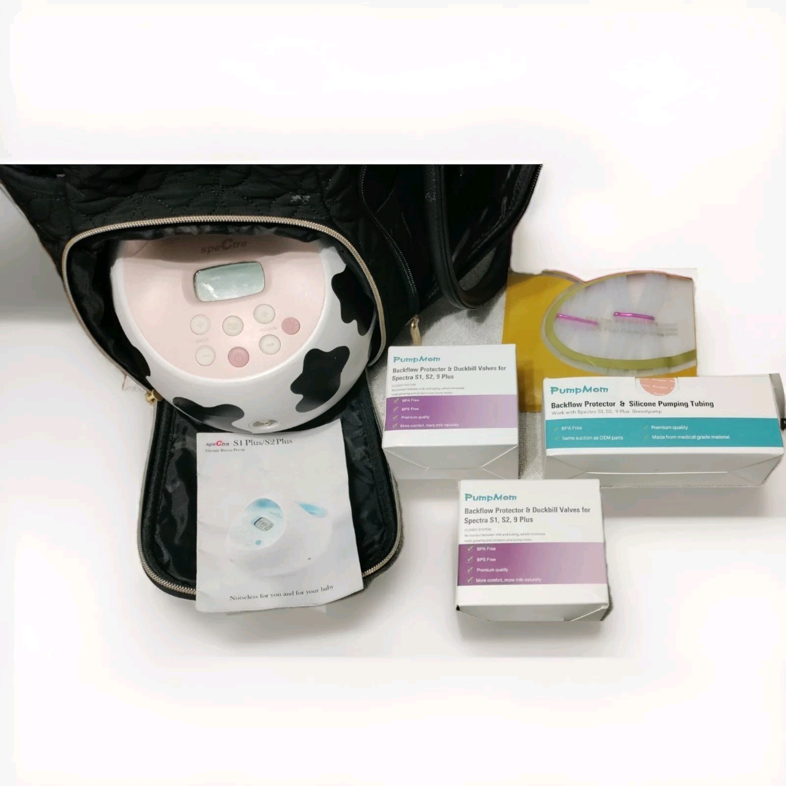 Spectra Breast Pump with Convenient Carrying Bag for On-the-Go Moms-image