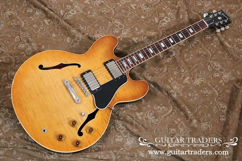 Gibson Memphis 2016 ES-335 Block Figuard Top Faded Light Burst  (no250427)