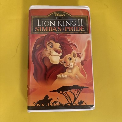 Walt Disney The Lion King 2 VHS 1994 Masterpiece Collection Works No Mold  