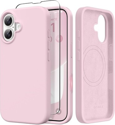 Magnetic for iPhone 17 Case, Anti-Scratch Microfiber Lining & Screen Protector,