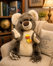 Vintage Steiff Cosy Koala 50cm Plush West Germany Button Tags Rare 5358/50