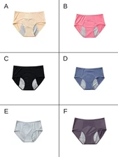 Women Leakproof&Protective Briefs For Incontinence&Period Woman ,1 PC Only