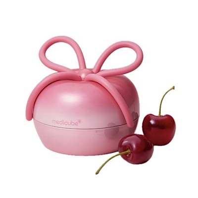 medicube x FOREVER:CHERRY HairBrush Bow Ribbon CherryPink