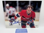 Guy Lafleur Signed Montreal Canadians 8.5x11 Photo Nhl Hof Ad Coa 5x Sc Champion