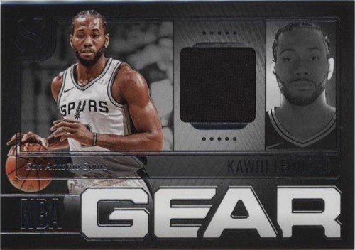 KAWHI LEONARD 2024-25 PANINI SILHOUETTE HAND CRAFTED HOLO GOLD #8 