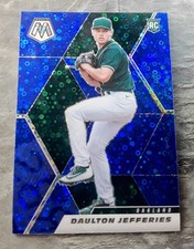 2021 Panini Mosaic - #279 Daulton Jefferies (RC) Oakland Athletics