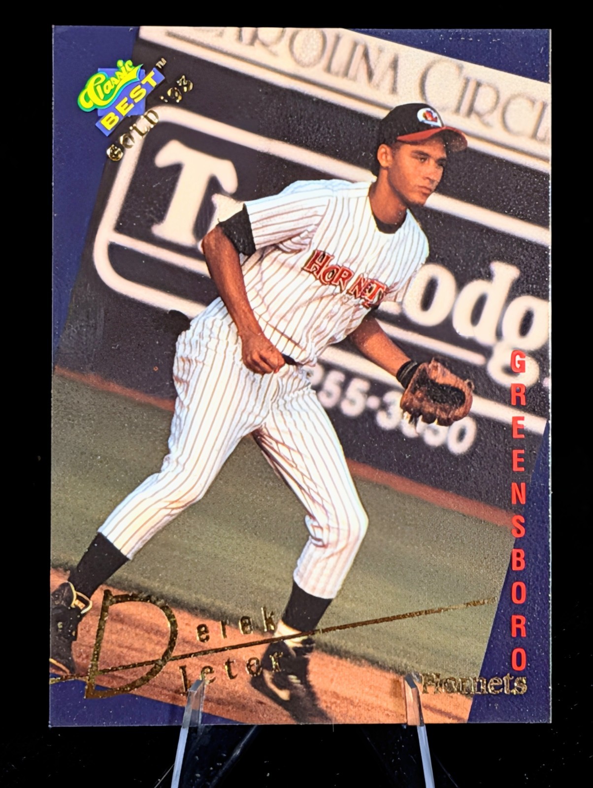 Derek Jeter Yankees 1993 Classic Best Gold #115