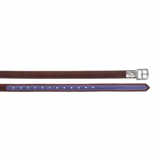 Bates Stirrup Leathers Luxe HAVANA/VIOLET