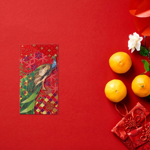 6 Pcs Origami Paper Japan Chinese Red Envelopes New Year Money Pockets - Afbeelding 10 van 12