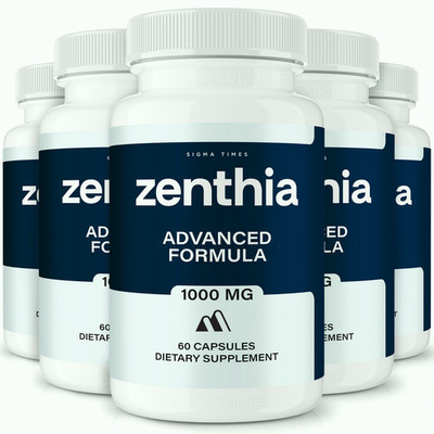Zenthia Capsules, Advanced Weight Loss & Energy Support Formula - 5 Pack