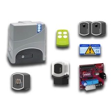 Kit Automazione Per Cancelli Scorrevoli 230V 600KG FADINI KIT JUNIOR 633 633K0VL