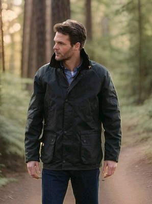 JOHN PARTRIDGE Landowner Wax Walking Jacket Men Small Black