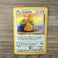 Pokemon TCG Dragonite 4/62 Fossil Holo