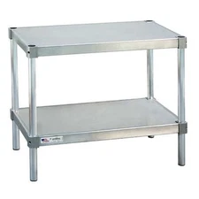 New Age Industrial 21542Es36p Fixed Work Table,Aluminum,42" W,15" D