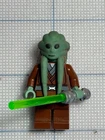 Lego Star Wars Kit Fisto Minifigure - Used Condition (Sw0163)