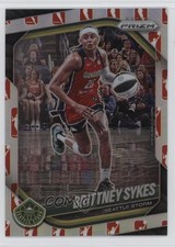 2025 Panini Prizm WNBA WNBA Logo Silver Prizm Brittney Sykes #121 hu1