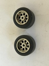 Pair of 8 Hole Candies Competition Super Grips (Gray) for 1/24 scale slot cars