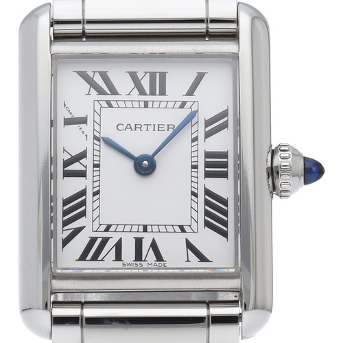 Cartier Tank Must WSTA0051 22 mm Silver Dial