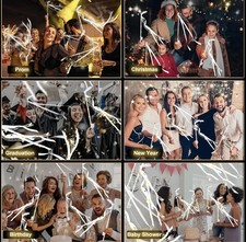 100 PCS Light up Wands for Wedding, Wedding Wands Streamers with 3 Colorful F...