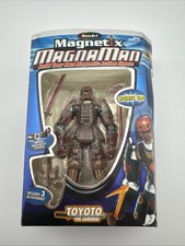 RoseArt Magnetix MagnaMan Toyoto the Samurai Action Figure New Damaged Packaging