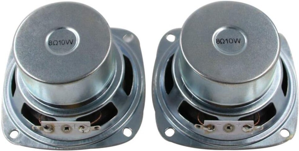 2 Woofer Al Neodimio 3'' 78mm 10W 8 Ohm - Altoparlanti Ultrasottili Per Home Audio