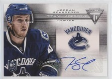2013-14 Panini Titanium Reserve Signatures Jordan Schroeder #TR-JSO Auto xp6