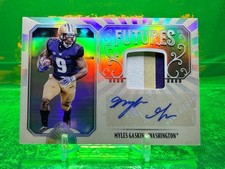 AUTO 3-COLOR PATCH RC RPA Myles Gaskin Legacy FUTURES RB HUSKIES Seahawks