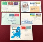 IRELAND 1960-1968 - EUROPA FIRST DAY COVERS X 3 + 2 - GOOD CONDITION