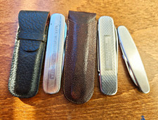 3x Vintage Gentleman Taschenmesser Konvolut Solingen Weyersberg Klaas mit Etui