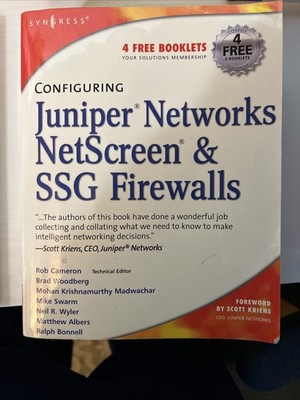 Configuring Juniper Networks NetScreen and SSG Firewalls 