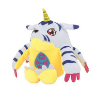 Bandai 2593886 Digimon Adventure Chibi Plush doll Gabumon Japan NEW