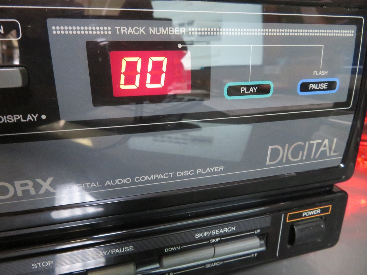 Vintage RARE YORX D-8500 Vertical 1989 Digital Audio Compact