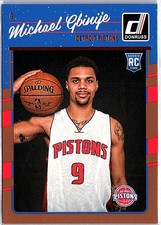 2016-17 Donruss #188 Michael Gbinije